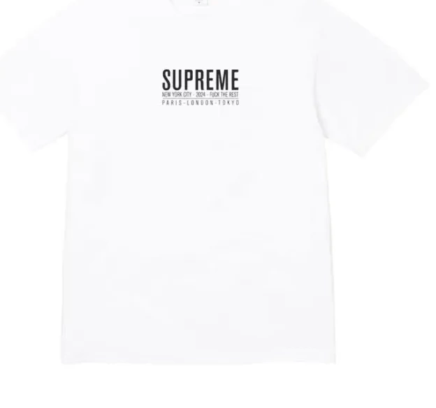 S XL and TEE White Black M Paris L 0624